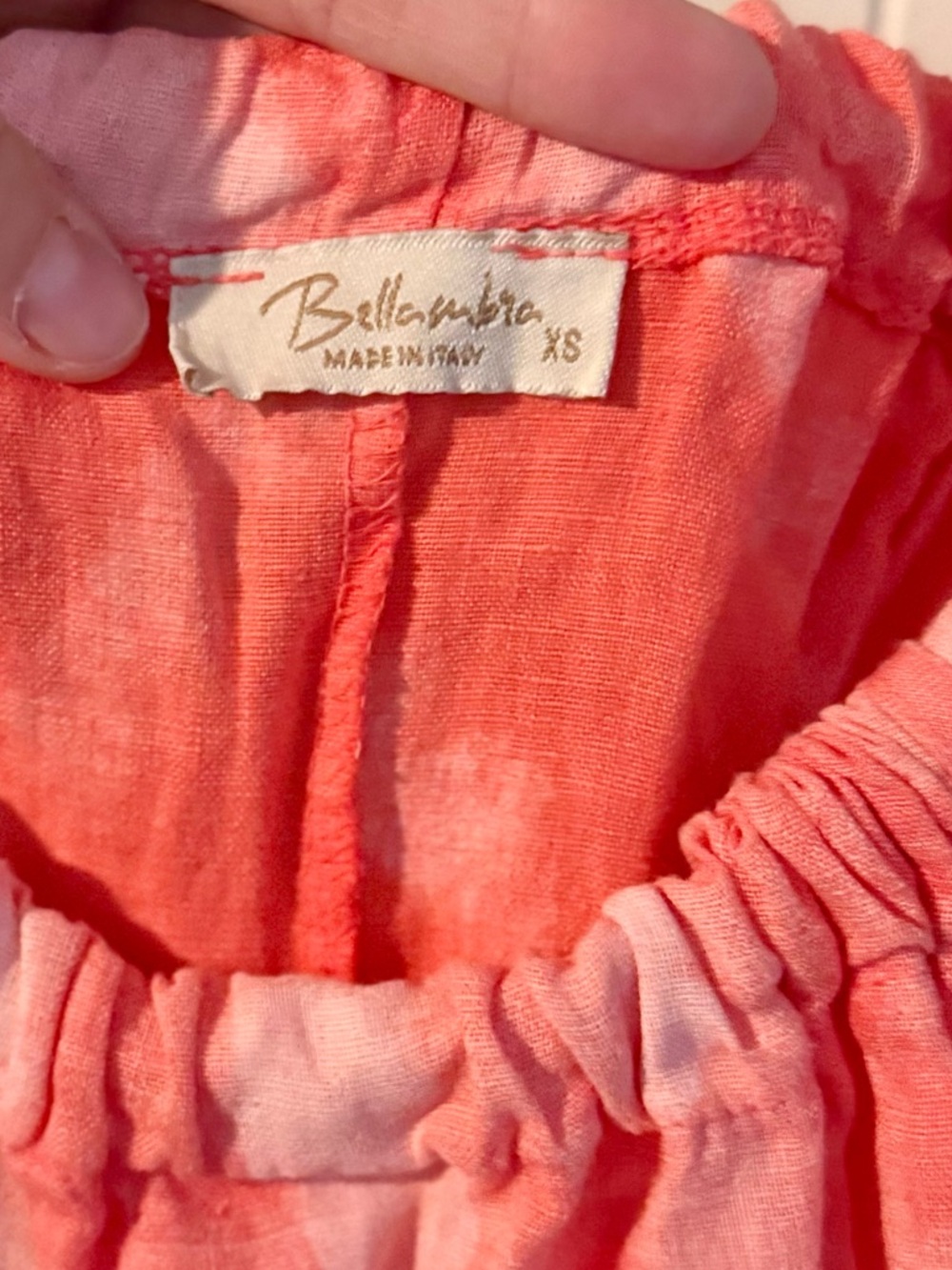 Bellambia Pink Tie-Dye Maxi Dress, XS - Picture 5 of 9